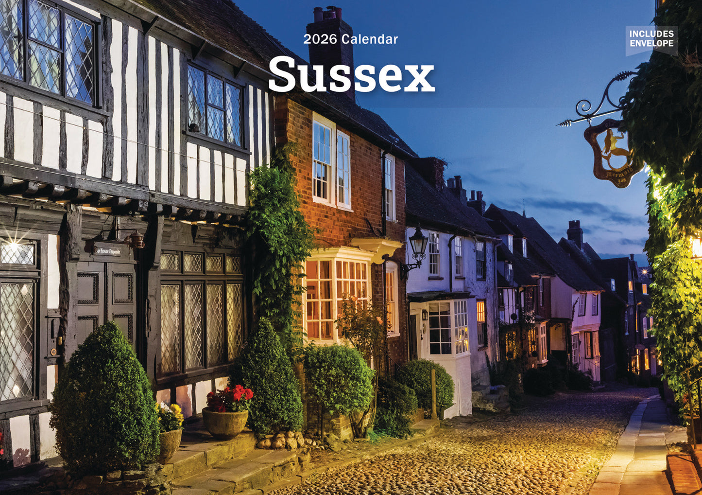 Sussex A5 Calendar 2026