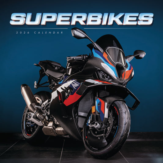 Superbikes Wiro Wall Calendar 2026