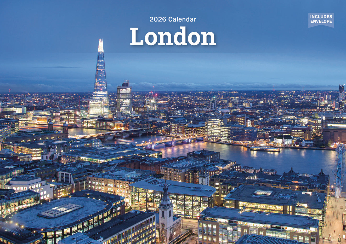 London A5 Calendar 2026