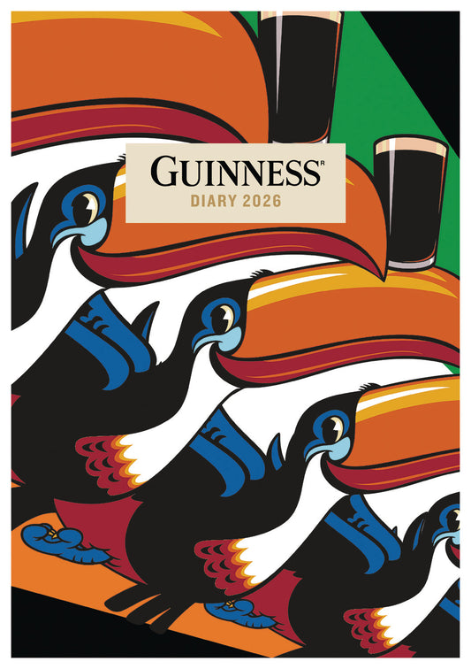 Guinness A5 Wiro Diary 2026