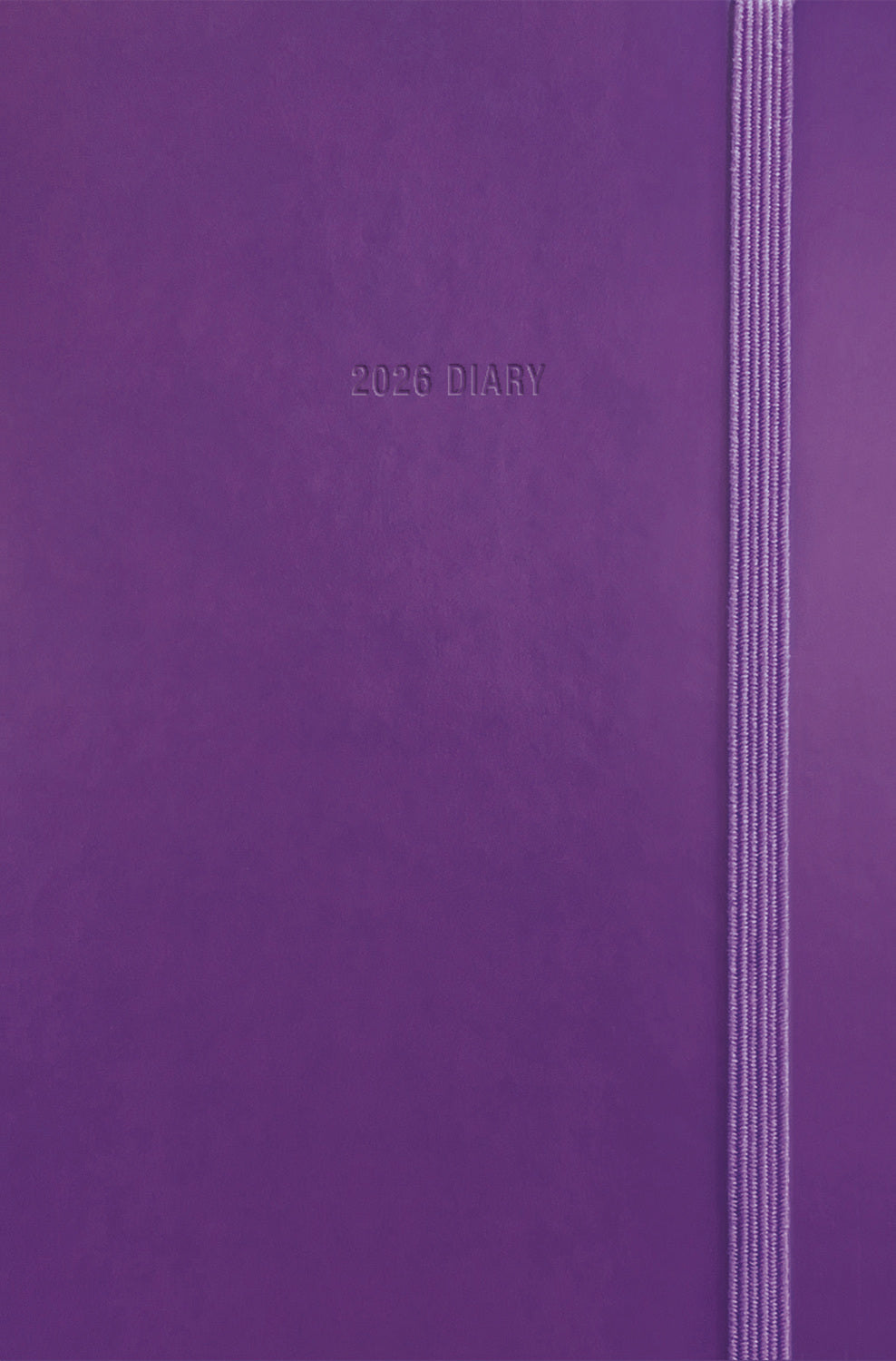 Fashion Purple Soft Touch Pocket Diary 2026