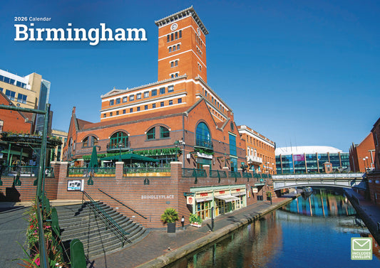 Birmingham A4 Calendar 2026