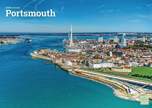 Portsmouth A4 Calendar 2026