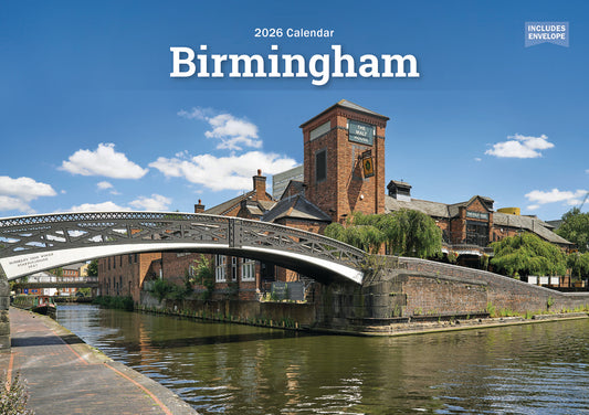 Birmingham A5 Calendar 2026