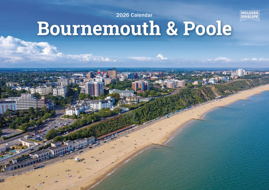 Bournemouth & Poole A5 Calendar 2026