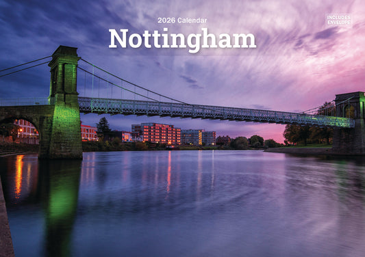 Nottingham A5 Calendar 2026