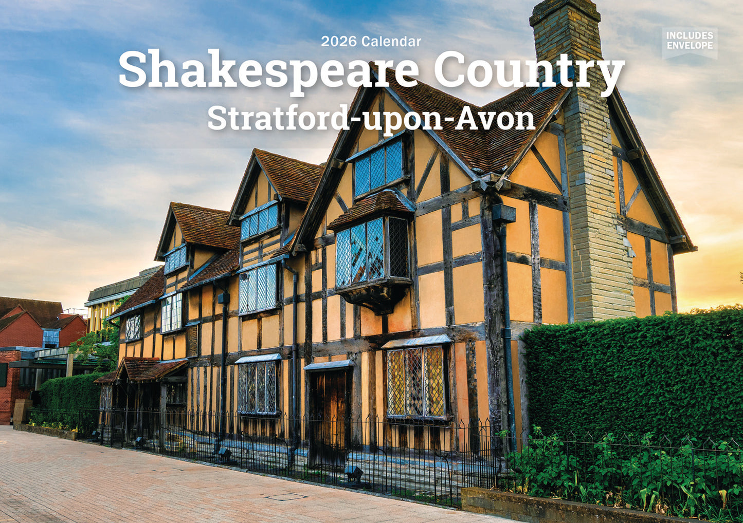 Shakespeare Country, Stratford-upon-avon A5 Calendar 2026