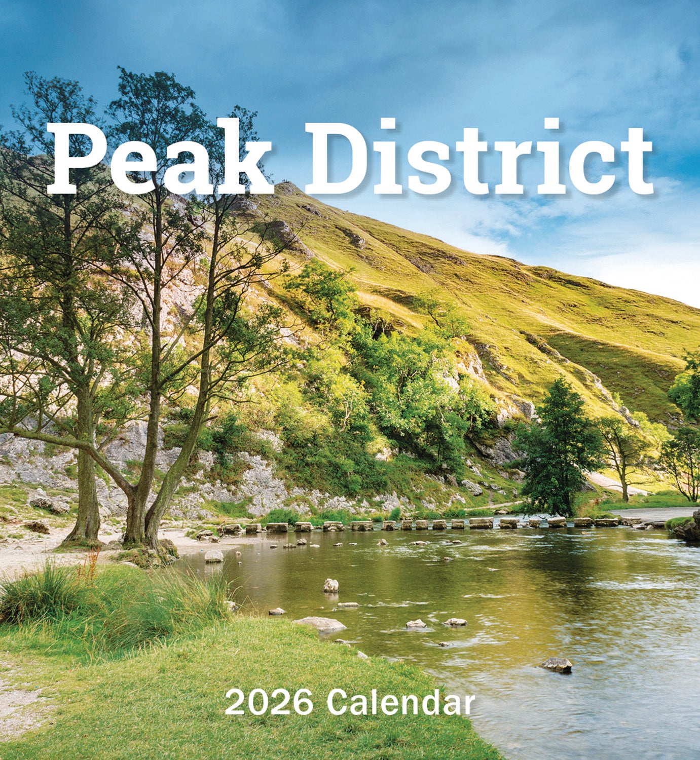 Peak District Mini Easel Calendar 2026