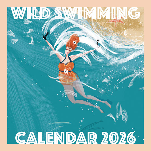 Wild Swimming Wall Calendar 2026