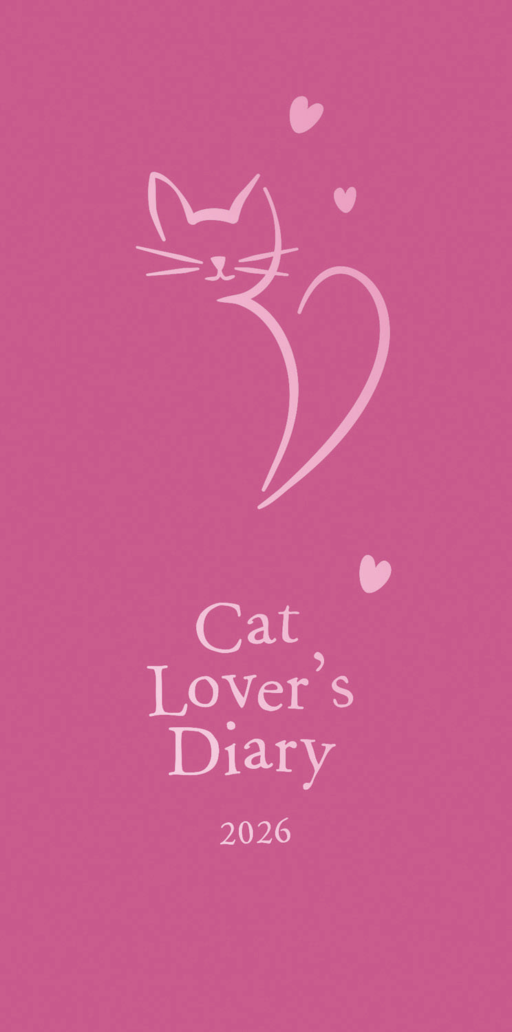 Fashion Cat Lover Slim Dlx Diary 2026