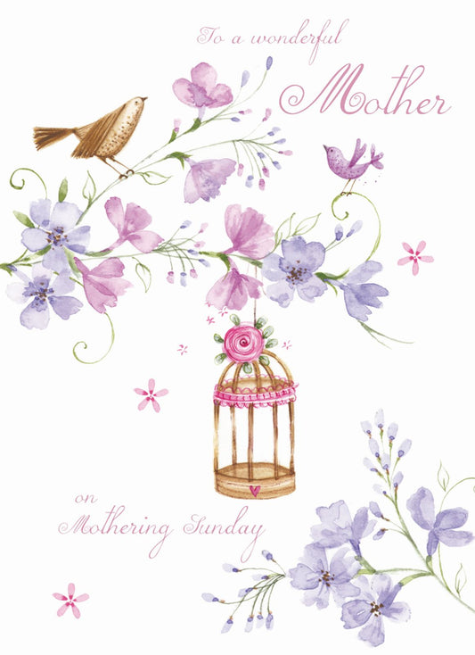 Mother's Day Card - Birdcage