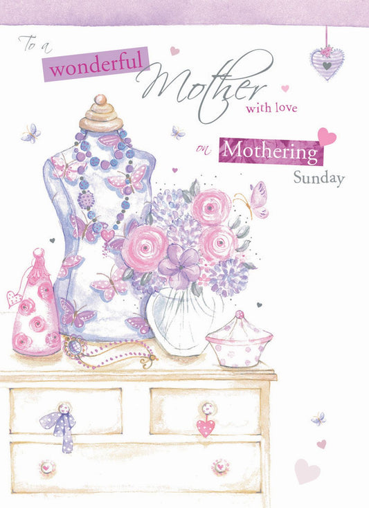 Mother's Day Card - Dressing Table