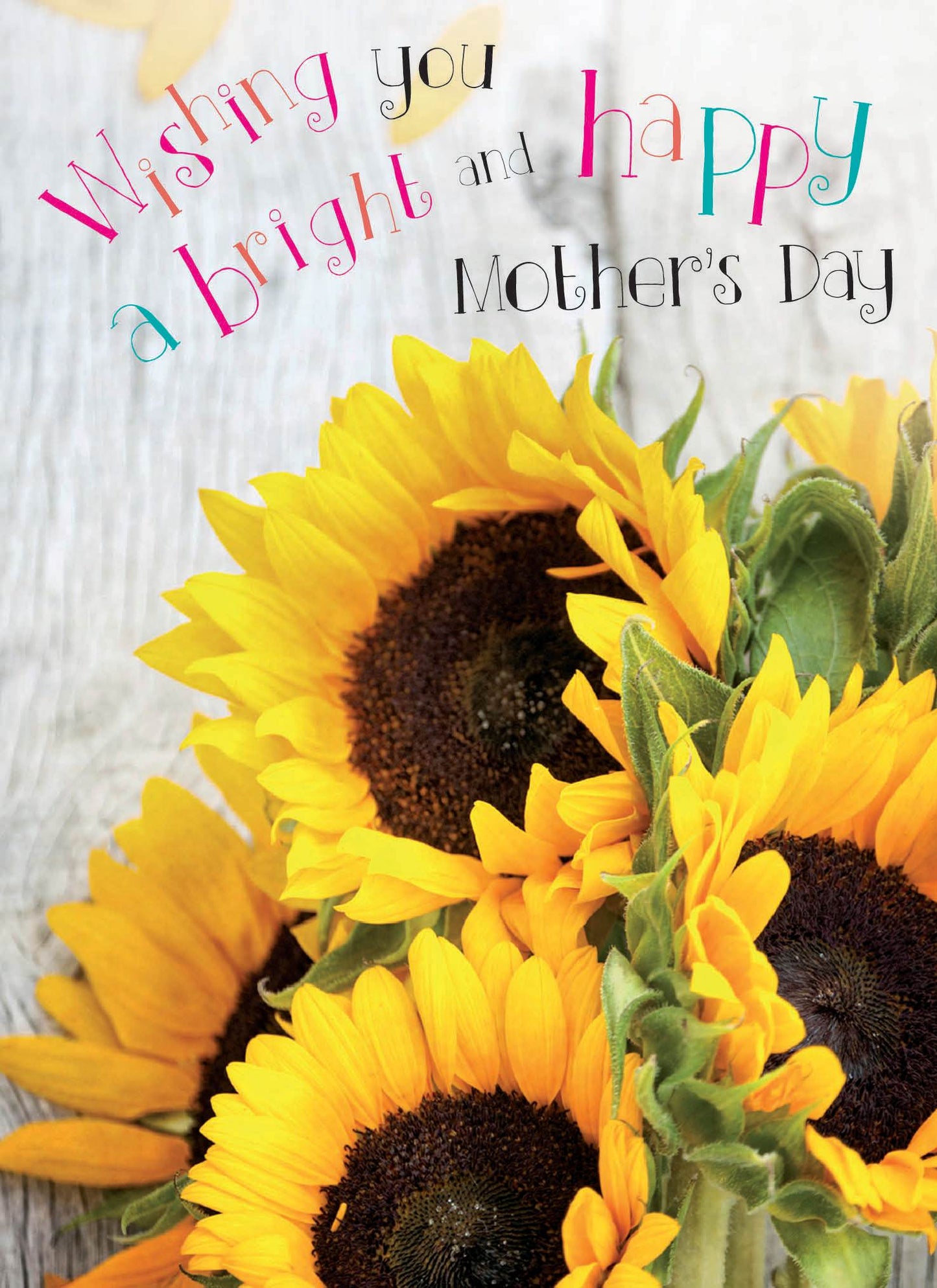 Mother's Day Card - Sunflowers