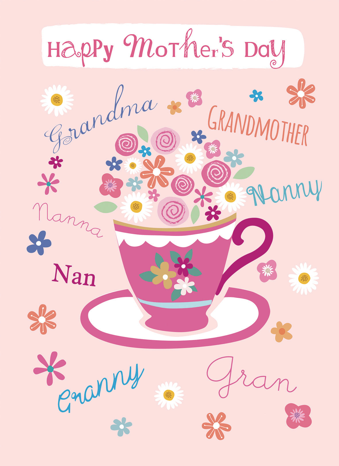 Mother's Day Card - Tea For Granny