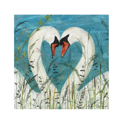 Enchanted Wildlife Card Collection - Swans