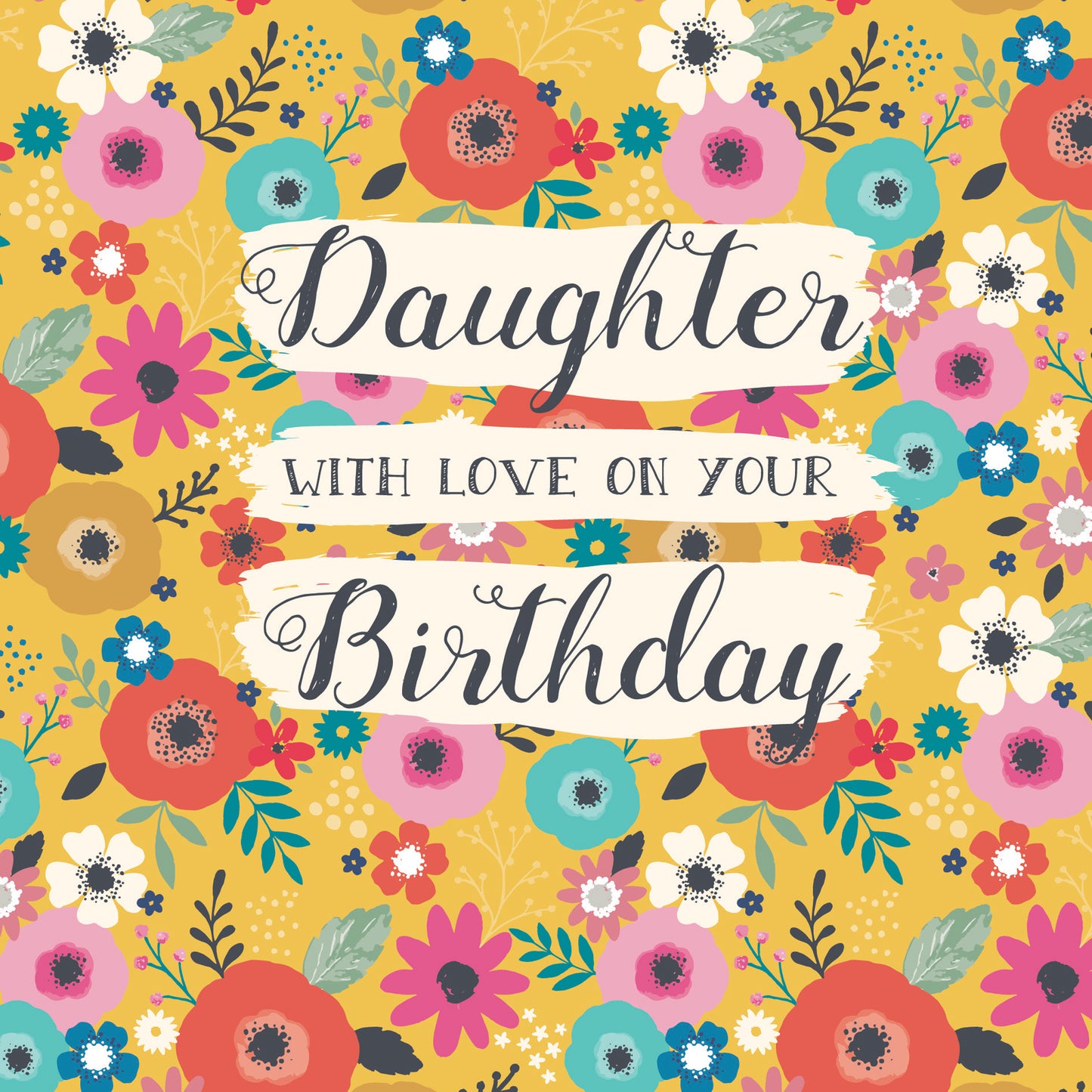 Family Circle Card - Bohemia Floral (Daughter)