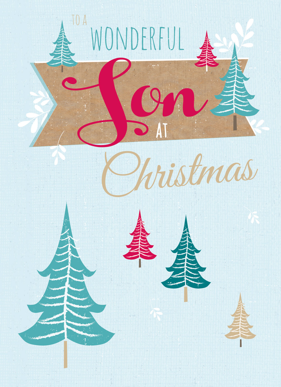 Christmas Card (Single) - Son 'Christmas Trees'