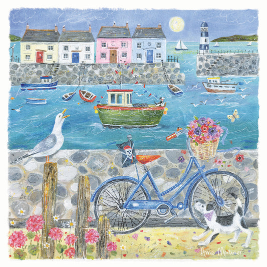 Seaside Charm Card Collection - Seaside Bike Ride