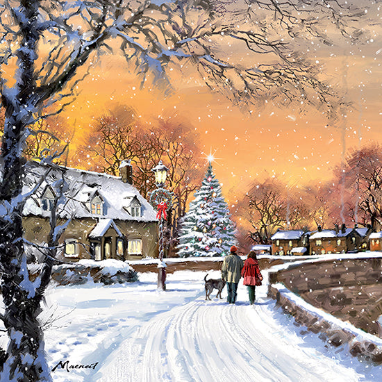 Charity Christmas Card Pack - Christmas Stroll