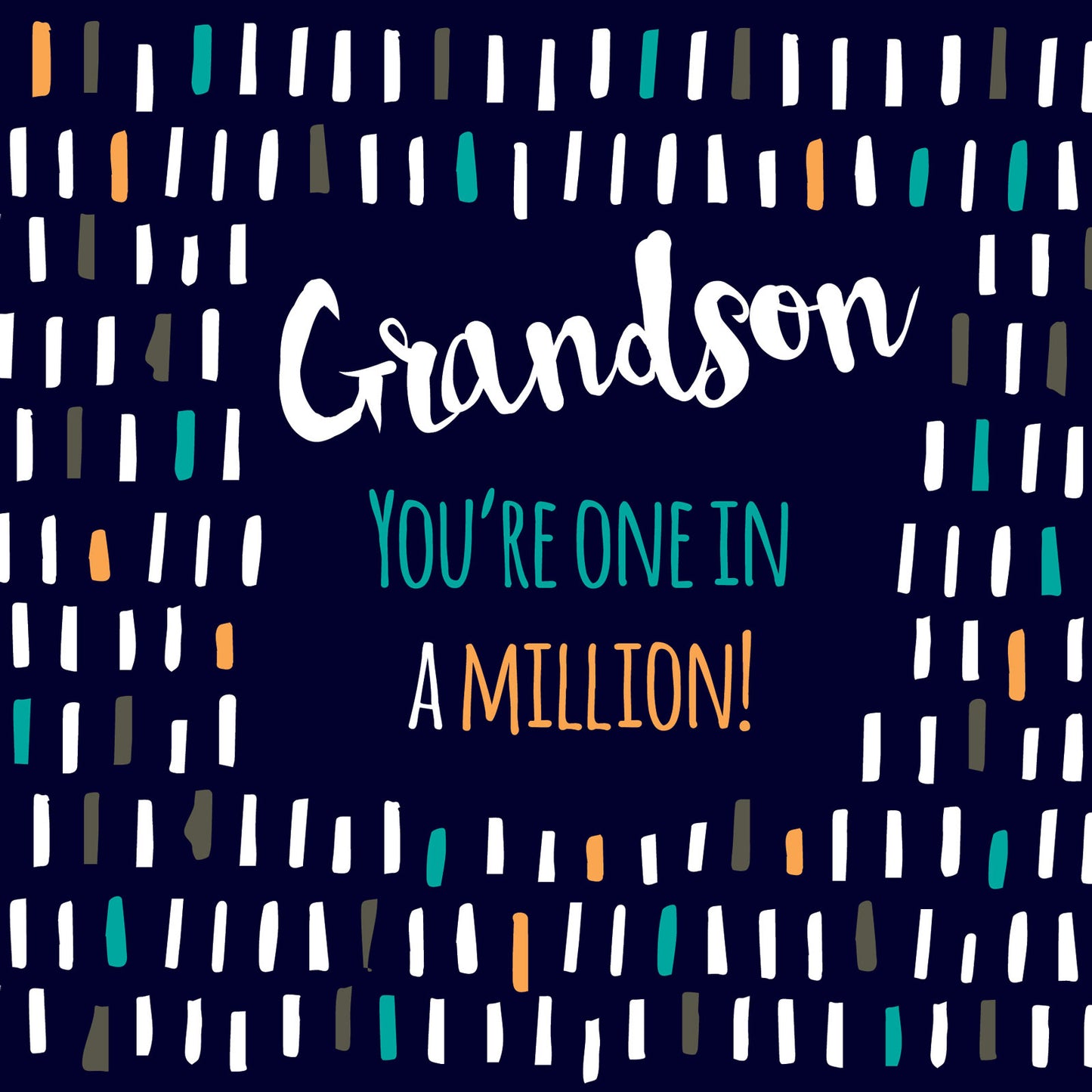 Family Circle Card - One In A Million (Grandson)