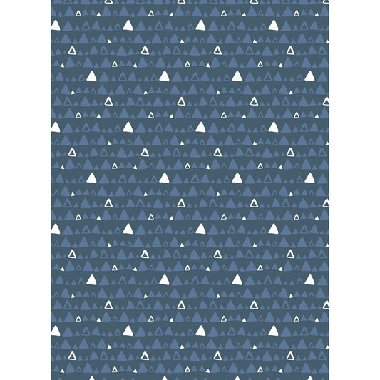 Gift Wrap & Tags - Pyramid Pattern (2 Sheets & 2 Tags)