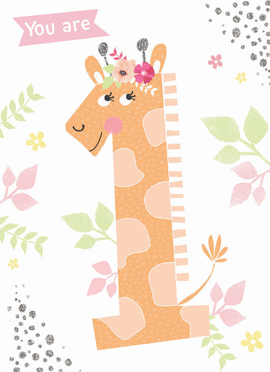 Rainbow Pops Card Collection - Giraffe (Age 1)