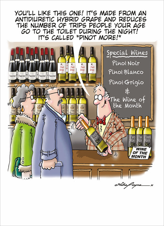 The Wine Buffs Card Collection - Pinot More