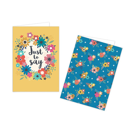 Bohemia Stationery - A6 Notecard Pack - Little Flowers