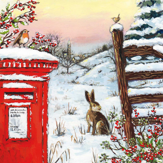 Charity Christmas Card Pack - Christmas Countryside