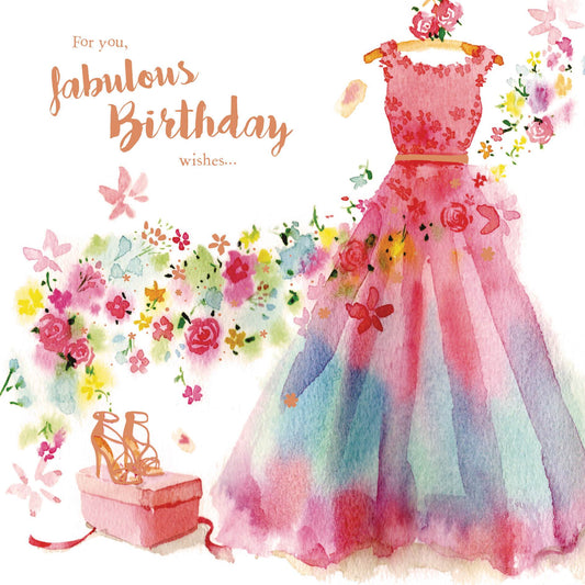 Birthday Treats Card Collection - Dress