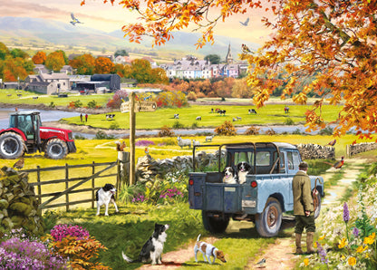 Countryside Morning - 1000 Piece Jigsaw Puzzle