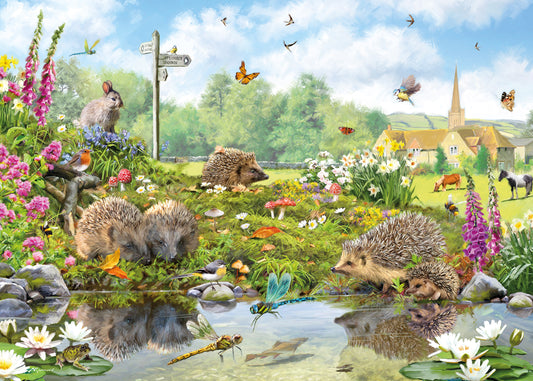 Riverside Wildlife - 1000 Piece Jigsaw Puzzle