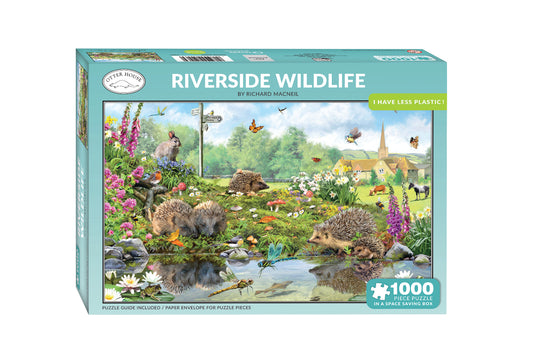 Riverside Wildlife - 1000 Piece Jigsaw Puzzle