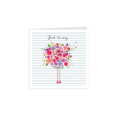 Notecard Pack (10 Cards) - Pretty Flowers