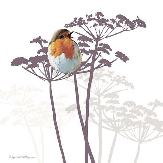 Pollyanna Pickering Countryside Card Collection - Robin