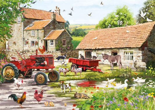 On The Farm - 500 Piece Jigsaw Puzzle