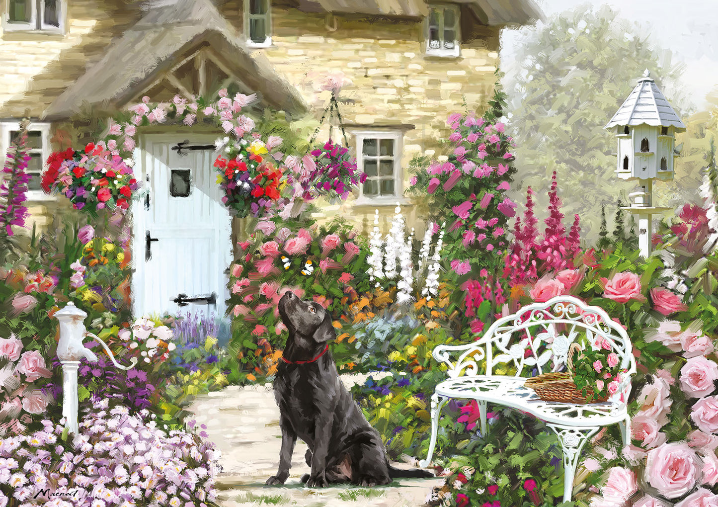 500 XL Piece Jigsaw - Cottage Garden