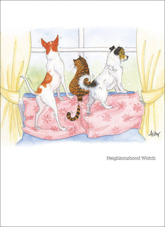 Alison's Animals Card Collection - Neighbourhood Watch