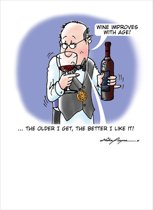 The Wine Buffs Card Collection - Improves With Age