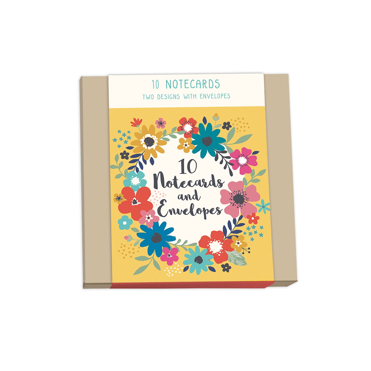 Bohemia Stationery - Square Notecard Pack (10 Cards)