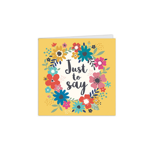 Bohemia Stationery - Square Notecard Pack (10 Cards)