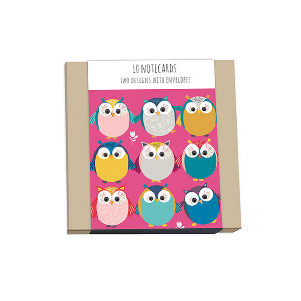 Little Owls Stationery - Square Notecard Pack