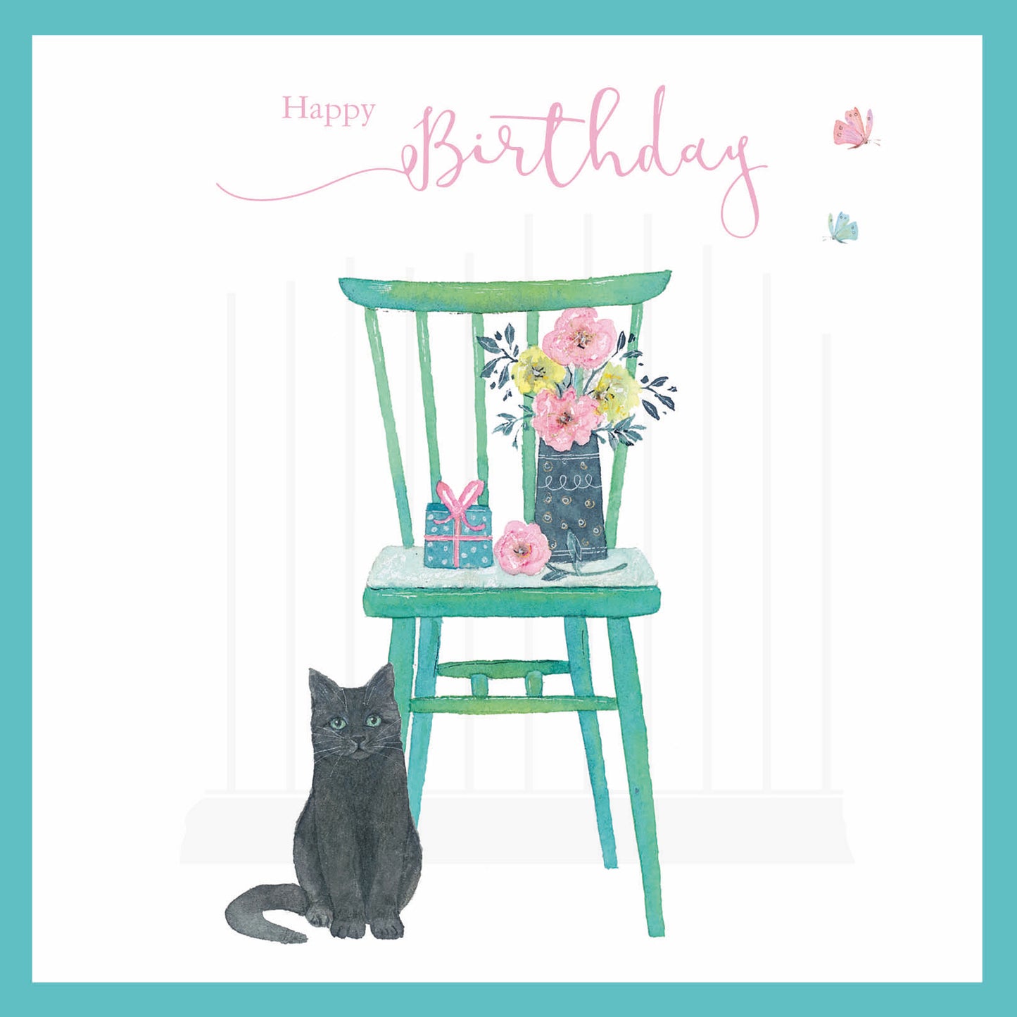 Say It With Flowers - Cat & Chair