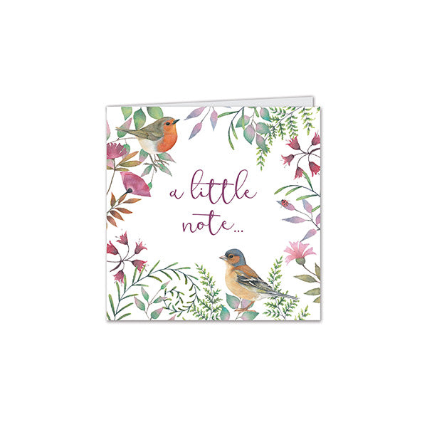 Vintage Garden Stationery - Square Notecard Pack