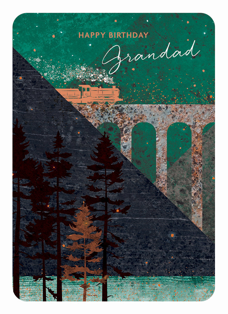 Family Circle Card - Grandad - Midnight Train