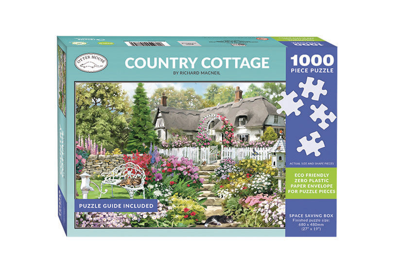 Country Cottage - 1000 Piece Jigsaw Puzzle