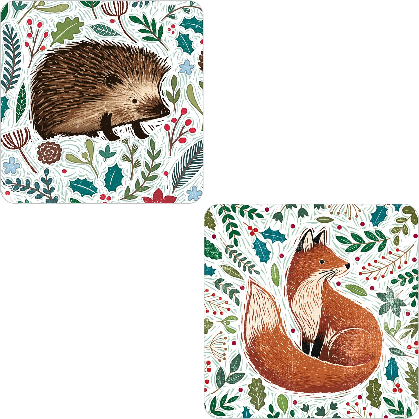 Luxury Christmas Card Pack - Christmas Creatures