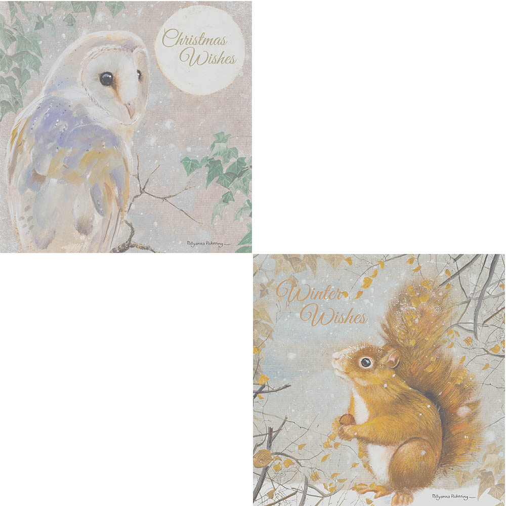 Luxury Christmas Card Pack - Winter Wildlife