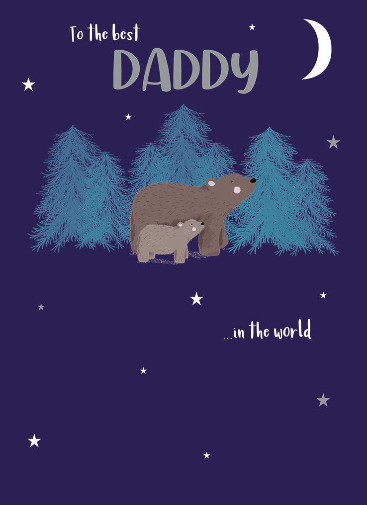 Family Circle Card - Big & Little Bears (Dad)