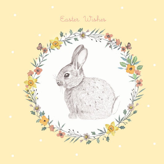 Easter 5 Card Pack - Sketched Bunny